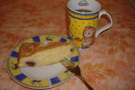 Пирог "вишенка": шаг 2