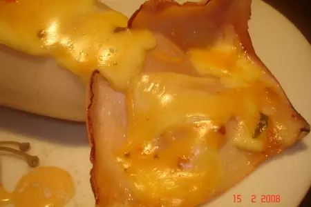 Кальмары с грибами, крабами и сливочным сыром: шаг 6
