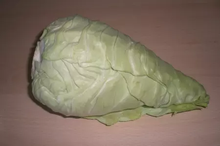 Салат из остроконечной капусты (spitzenkohl): шаг 1