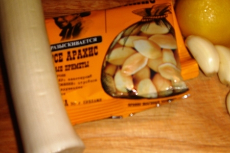 Курочка в арахисовом соусе: шаг 1