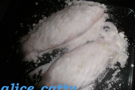 Карп в соляном панцире (рыба для ленивых): шаг 4