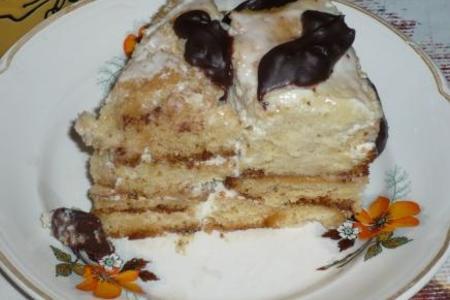 Торт «далматинец»: шаг 7