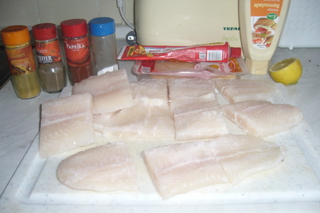 Рыба запеченная под сыром: шаг 1