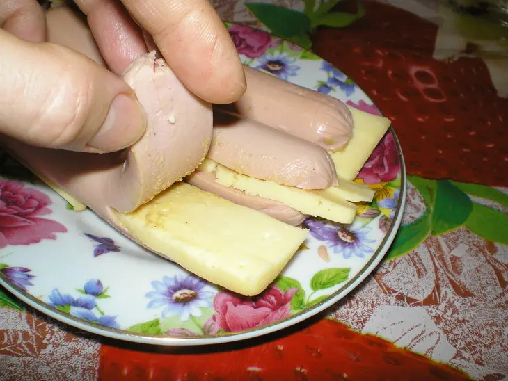 Блинчики с сюрпризом: шаг 4