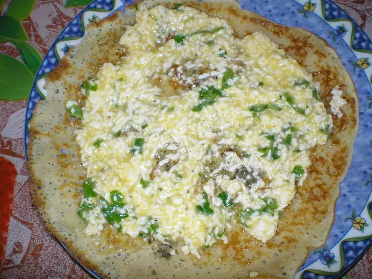 Блинчики с сюрпризом: шаг 5