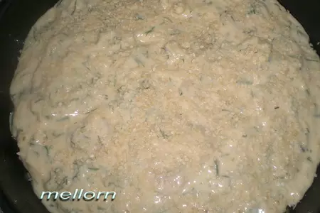 Сырный пирог с сосисками: шаг 1