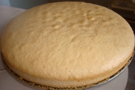 Пирог-торт с манго и творожным кремом "забава": шаг 3