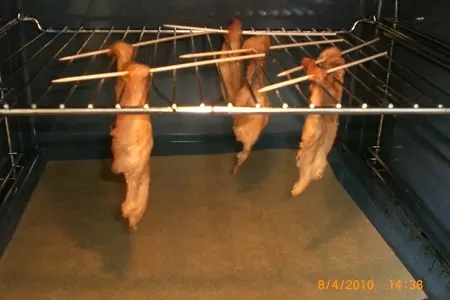 Вяленное мясо индюшки: шаг 2