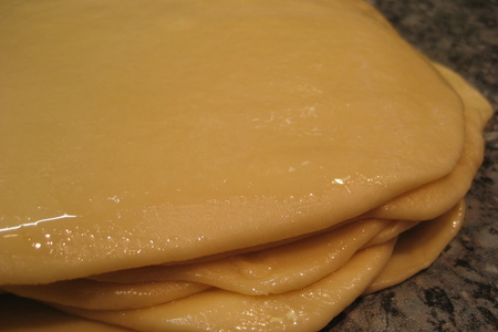 Слоеные булочки с сыром: шаг 4
