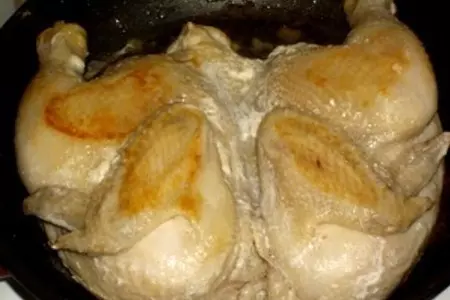 На лицо ужасная, вкусная внутри или курица в черничном соусе: шаг 3