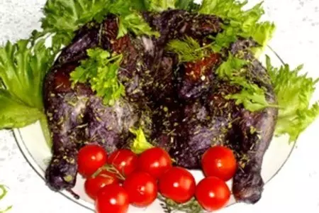 На лицо ужасная, вкусная внутри или курица в черничном соусе: шаг 5