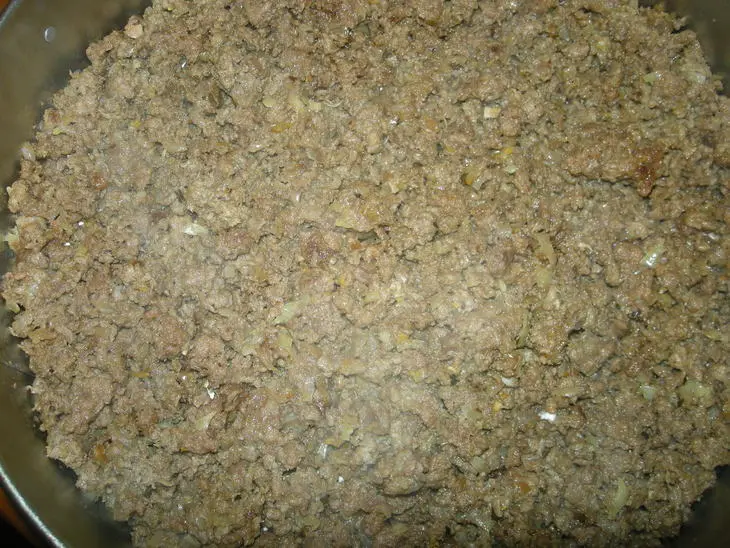 Запеканка с капустой и фаршем: шаг 1
