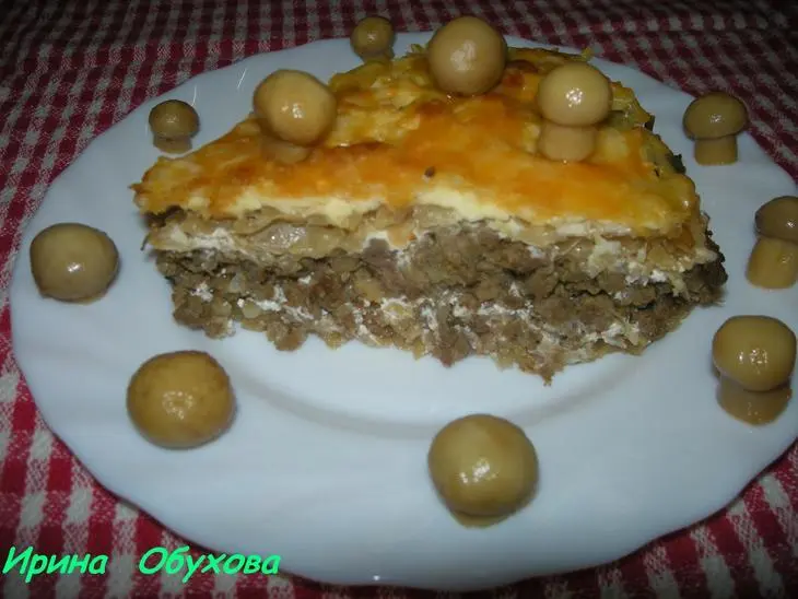 Запеканка с капустой и фаршем: шаг 5