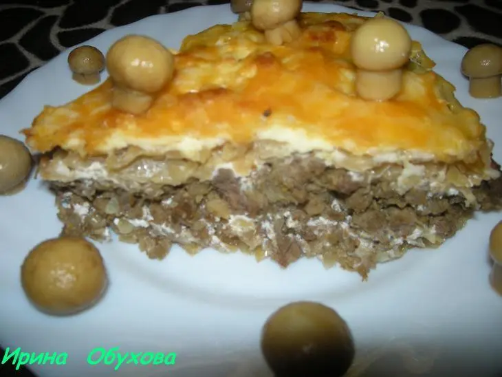 Запеканка с капустой и фаршем: шаг 6