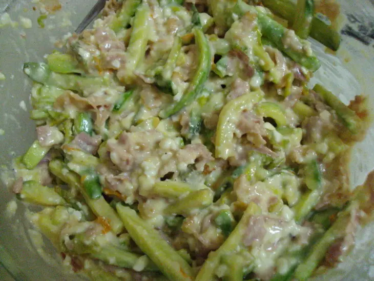 Крепес с сыром и кабачками: шаг 3