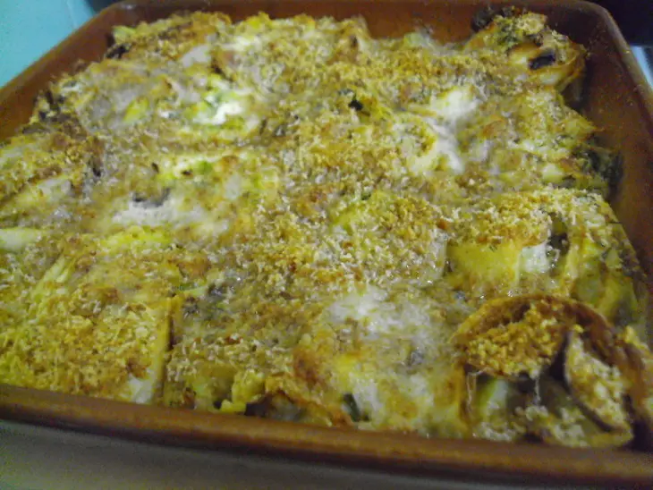 Крепес с сыром и кабачками: шаг 8