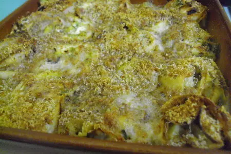 Крепес с сыром и кабачками: шаг 8