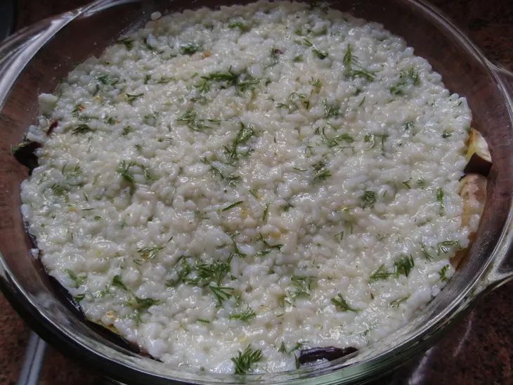 Запеканка мясная с рисом!: шаг 3