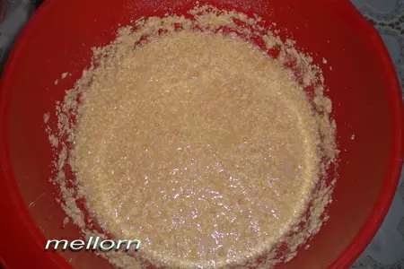 Сочный яблочный пирог (на манной каше): шаг 4