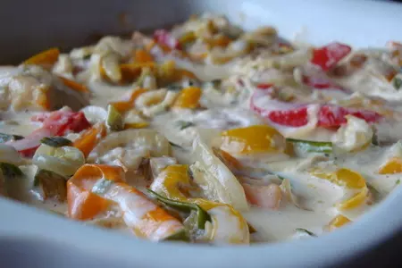 Паприкаш с куриными фрикадельками и булочками: шаг 3