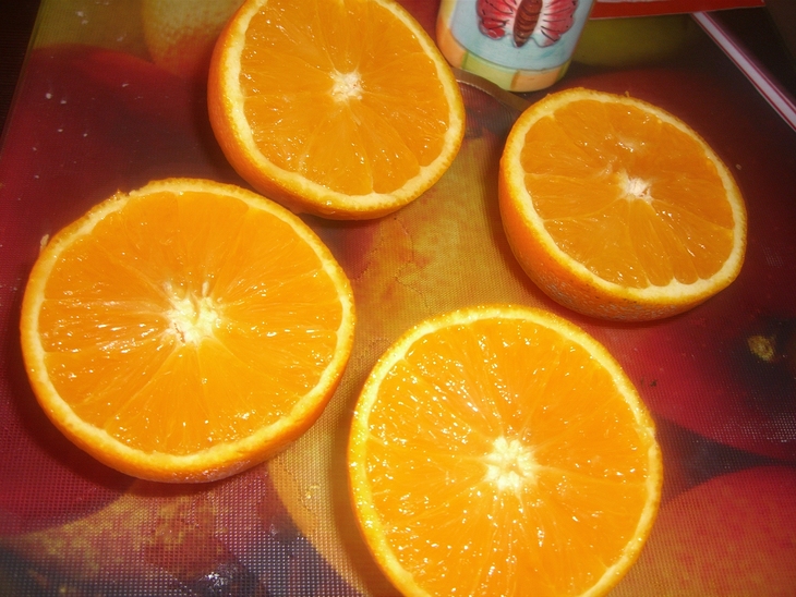 Курочка в апельсиновой глазури(или мини-ужин для именинника): шаг 3