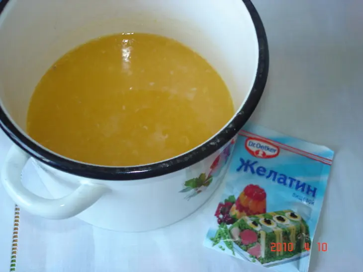 Шоколадный торт с апельсиновым желе: шаг 9