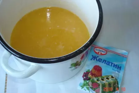 Шоколадный торт с апельсиновым желе: шаг 9