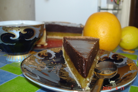 Шоколадный торт с апельсиновым желе: шаг 19