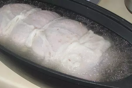 Галантин из курицы: шаг 10