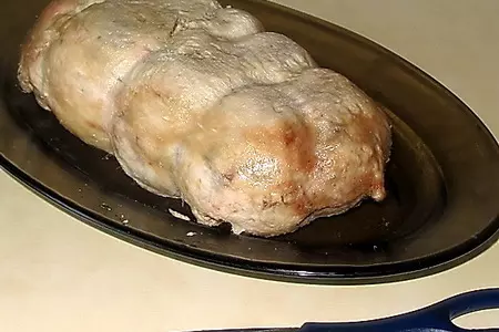 Галантин из курицы: шаг 13