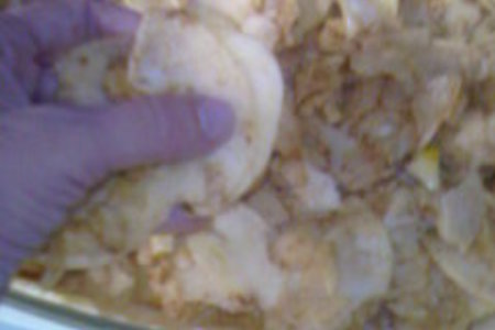 Яблочный пирог со сметанной заливкой: шаг 6