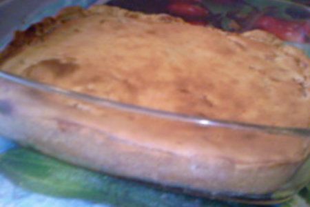 Яблочный пирог со сметанной заливкой: шаг 8