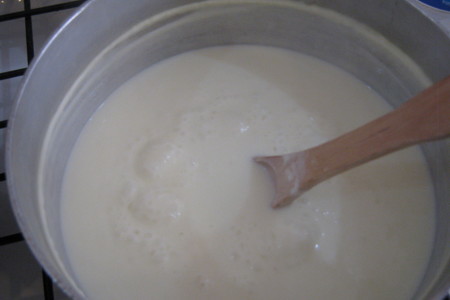 Густой суп c йогуртом -"посыпанный пеплом"  (ash dough): шаг 6