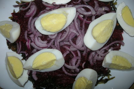 Салат из морской капусты: шаг 3