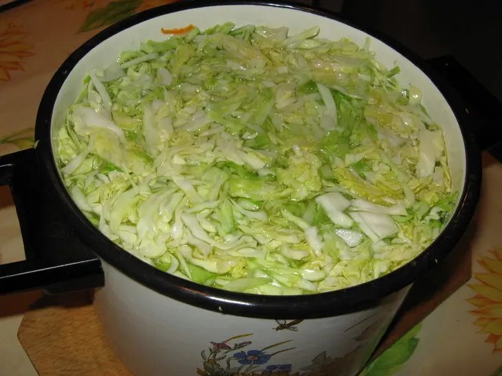 Быстрая капуста: шаг 3