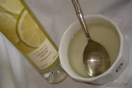 Пирожное опера с лимонным ликёром  limoncello l'opéra: шаг 12