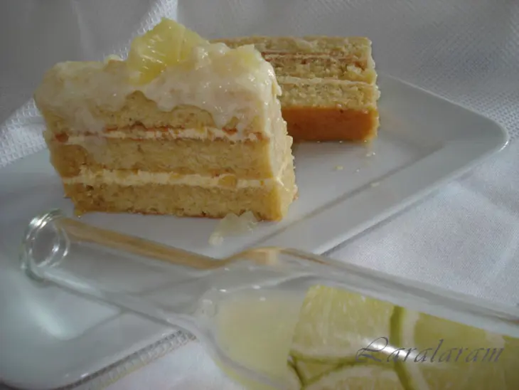 Пирожное опера с лимонным ликёром  limoncello l'opéra: шаг 20