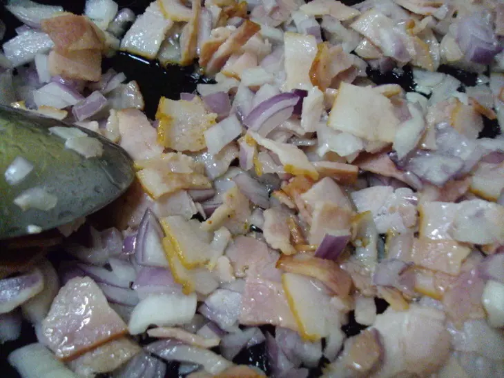 Картофельные крокеты с беконом и сыром.: шаг 2