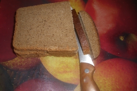Закуска гренки из черного хлеба "талия моя... прсти......")))))): шаг 3