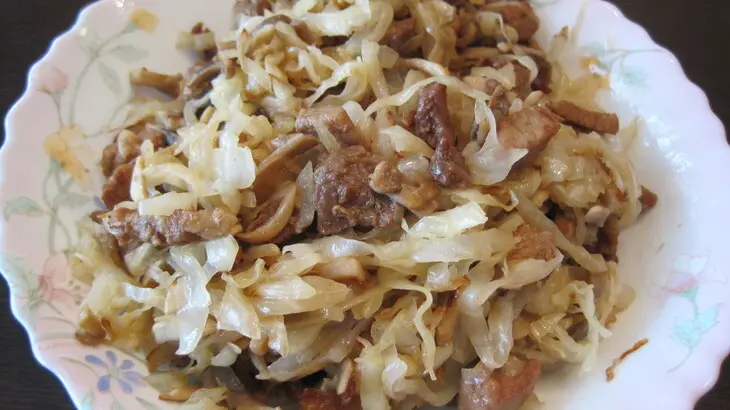Нэм с капустой и свининой: шаг 1