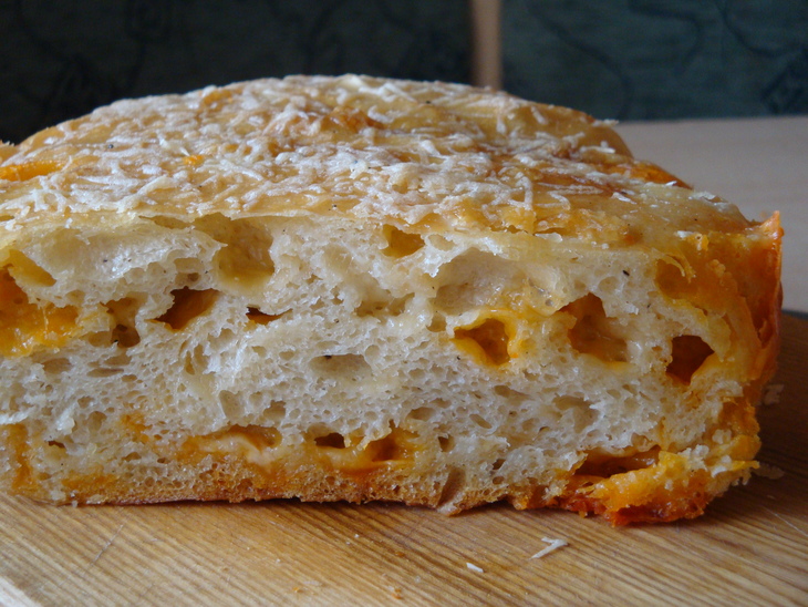 Сырный хлеб . минимум ингредиентов и работы-супер результат!: шаг 8