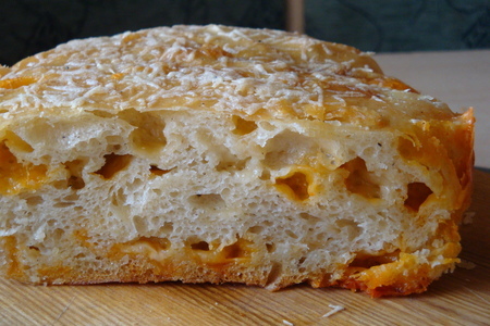 Сырный хлеб . минимум ингредиентов и работы-супер результат!: шаг 8