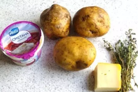 Маффины из жареной картошки: шаг 1