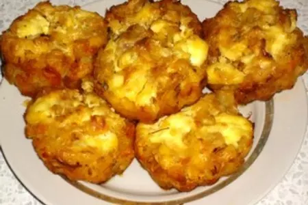 Маффины из жареной картошки: шаг 6