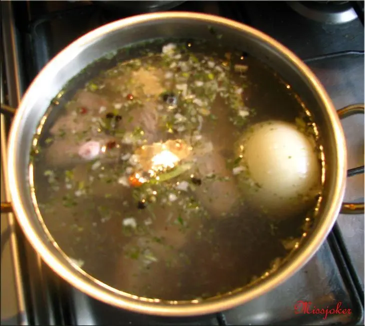 Мясной пирог по-праздничному: шаг 3