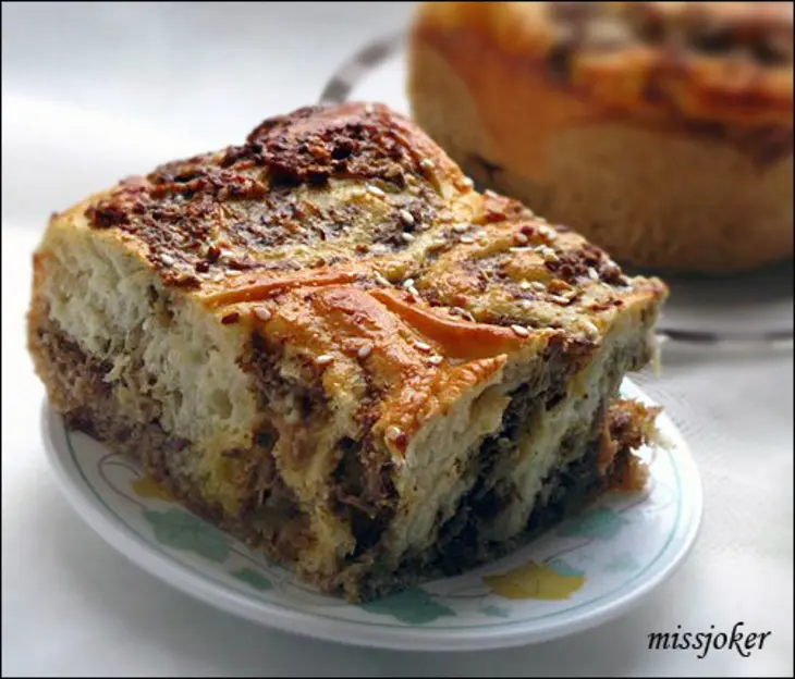 Мясной пирог по-праздничному: шаг 14
