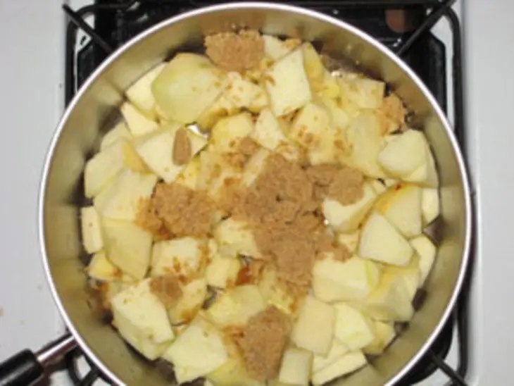 Овсяный пирог с фруктовой начинкой (из изюма, яблок или кураги с кокосом): шаг 1