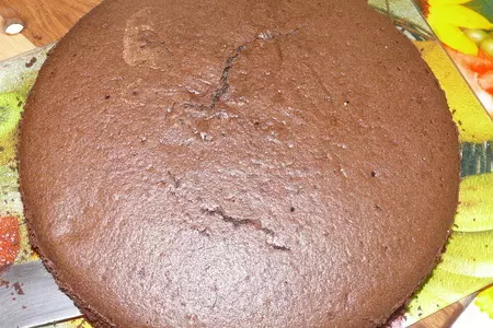 Шоколадное наслаждение с лимонным курдои и сливками: шаг 1