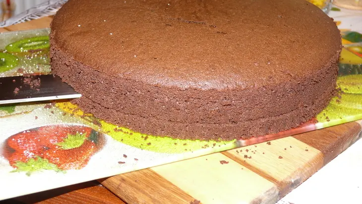 Шоколадное наслаждение с лимонным курдои и сливками: шаг 2
