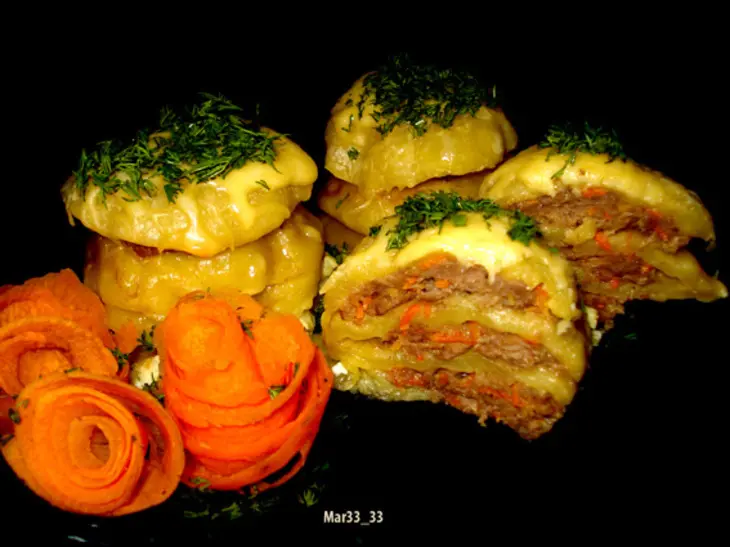 Мясной "бюрек": шаг 7